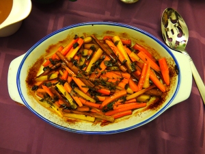 Spiced carrots